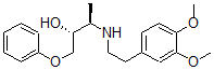 CAS#: 75491-97-3， (2R,3R)-3-[2-(3,4-Dimethoxyphenyl)Ethylamino]-1-(Phenoxy)Butan-2-Ol