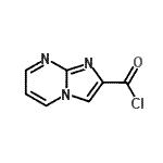 structure of CAS# 754928-12-6, Imidazo[1,2-a]pyrimidine-2-carbonyl chloride;4-hydroimidazo[1,2-a]pyrimidine-2-carbonyl chloride;Imidazo[1,2-a]pyrimidine-2-carbonyl chloride;IMIDAZO[1,2-A]PYRIMIDINE-2-CARBONYLCHLORIDE