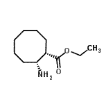 CAS#: 754968-71-3， Ethyl (1S,2R)-2-aminocyclooctanecarboxylate