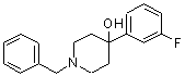 CAS 登录号：75527-39-8， 1-苄基-4-(3-氟苯基)-4-哌啶醇