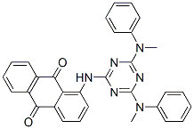 CAS#: 75551-82-5， 1-[[4,6-Bis[(2-Methylphenyl)Amino]-1,3,5-Triazin-2-Yl]Amino]Anthracene-9,10-Dione