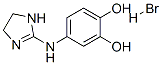 CAS#: 75594-10-4， 4-(4,5-Dihydro-1H-Imidazol-2-Ylamino)Benzene-1,2-Diol Hydrobromide
