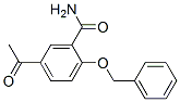 CAS 登录号：75637-30-8， 5-乙酰基-2-(苯基甲氧基)苯甲酰胺