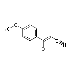 CAS#: 756418-31-2， (2Z)-3-Hydroxy-3-(4-methoxyphenyl)acrylonitrile