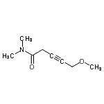 CAS#: 756500-15-9， 5-Methoxy-N,N-dimethyl-3-pentynamide
