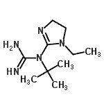 CAS#: 756758-42-6， 1-(1-Ethyl-4,5-dihydro-1H-imidazol-2-yl)-1-(2-methyl-2-propanyl)guanidine