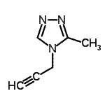 CAS#: 756819-67-7， 3-Methyl-4-(2-propyn-1-yl)-4H-1,2,4-triazole