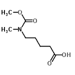 CAS#: 756874-12-1， 5-(methoxycarbonyl-methyl-amino)pentanoic acid