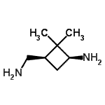 CAS#: 757139-71-2， (1S,3R)-3-(Aminomethyl)-2,2-dimethylcyclobutanamine