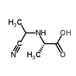 CAS#: 757146-61-5， N-(1-Cyanoethyl)-L-alanine