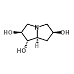 CAS#: 757160-29-5， (1S,2S,6S,7aS)-Hexahydro-1H-pyrrolizine-1,2,6-triol
