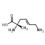 CAS#: 757180-31-7， (2S,4E)-2,6-Diamino-2-methyl-4-hexenoic acid