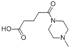 结构式 CAS# 75727-47-8, 5-(4-甲基哌嗪-4-鎓-1-基)-5-氧代戊酸盐