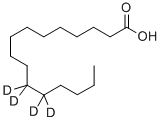 CAS#: 75736-57-1， Hexadecanoic-11,11,12,12-D4 acid