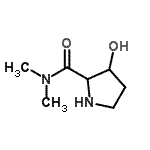 CAS#: 757967-87-6， 3-Hydroxy-N,N-dimethylprolinamide