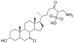 CAS#: 75808-01-4， 2-[[(4R)-4-[(3R,5S,10S,13R,17R)-3-Hydroxy-10,13-Dimethyl-7-Oxo-1,2,3,4,5,6,8,9,11,12,14,15,16,17-Tetradecahydrocyclopenta[a]Phenanthren-17-Yl]Pentanoyl]Amino]Ethanesulfonic Acid