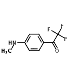 CAS#: 75822-12-7， 2,2,2-Trifluoro-1-[4-(methylamino)phenyl]ethanone
