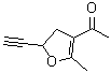 CAS 登录号：75822-59-2， 1-(5-乙炔基-2-甲基-4,5-二氢-3-呋喃基)乙酮