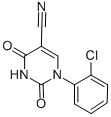 structure of CAS# 75838-07-2, 1-(2-Chlorophenyl)-2,4-Dioxo-1,2,3,4-Tetrahydropyrimidine-5-Carbonitrile;1-(2-CHLOROPHENYL)-2,4-DIOXO-1,2,3,4-TETRAHYDROPYRIMIDINE-5-CARBONITRILE;1-(2-CHLOROPHENYL)-5-CYANOURACIL