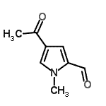 CAS#: 75866-91-0， 4-Acetyl-1-methyl-1H-pyrrole-2-carbaldehyde