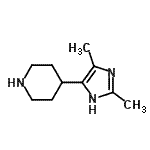CAS#: 758685-48-2， 4-(2,4-Dimethyl-1H-imidazol-5-yl)piperidine