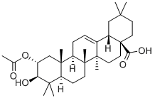 CAS#: 758718-51-3， (2alpha,3beta)- 2-(Acetyloxy)-3-Hydroxy- Olean-12-En-28-Oic Acid