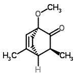 CAS#: 758724-07-1， (1R,3S,4S)-1-Methoxy-3,5-dimethylbicyclo[2.2.2]oct-5-en-2-one
