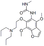 CAS#: 75902-75-9， 1-[6-[2-(Dipropylamino)Ethoxy]-4,7-Dimethoxy-1-Benzofuran-5-Yl]-3-Methylurea