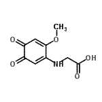 CAS#: 759399-53-6， N-(6-Methoxy-3,4-dioxo-1,5-cyclohexadien-1-yl)glycine