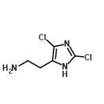 CAS#: 759440-92-1， 2-(2,5-Dichloro-1H-imidazol-4-yl)ethanamine