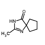 CAS#: 759442-73-4， 2-methyl-1,3-diazaspiro[4.4]non-1-en-4-one