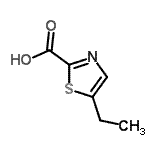 CAS#: 75954-20-0， 5-ethylthiazole-2-carboxylic acid
