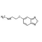 CAS#: 760142-24-3， 2-(2,1,3-Benzoxadiazol-5-yloxy)-N-methylethanamine