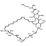 CAS#: 76023-49-9， Methyl 33-{[3,6-dideoxy-3-(ornithylamino)hexopyranosyl]oxy}-1,3,5,6,9,11,17,37-octahydroxy-15,16,18-trimethyl-13-oxo-14,39-dioxabicyclo[33.3.1]nonatriaconta-19,21,23,25,27,29,31-heptaene-36-carboxylate
