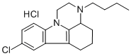 CAS#: 76061-79-5， 1,10-Trimethylene-2-Butyl-8-Chloro-1,2,3,4-Tetrahydropyrazino(1,2-a)Indole Hydrochloride