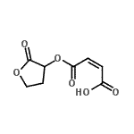 CAS#: 760970-30-7， (2Z)-4-Oxo-4-[(2-oxotetrahydro-3-furanyl)oxy]-2-butenoic acid