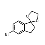 CAS#: 760995-51-5， 5'-Bromo-2',3'-dihydrospiro[1,3-dioxolane-2,1'-indene]