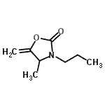CAS#: 761000-60-6， 4-Methyl-5-methylene-3-propyl-1,3-oxazolidin-2-one