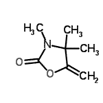 CAS#: 761000-61-7， 3,4,4-Trimethyl-5-methylene-1,3-oxazolidin-2-one