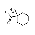 CAS#: 761340-01-6， 4-Aminotetrahydro-2H-pyran-4-carbonyl chloride
