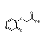 CAS#: 761347-92-6， [(2-Oxo-1(2H)-pyrazinyl)oxy]acetic acid