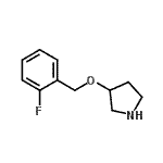 CAS#: 762206-29-1， 3-[(2-Fluorobenzyl)oxy]pyrrolidine
