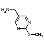 CAS#: 762219-70-5， 1-[2-(Methylsulfanyl)-5-pyrimidinyl]methanamine