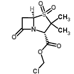 CAS#: 76247-40-0， Chloromethyl (2S,5R)-3,3-dimethyl-7-oxo-4-thia-1-azabicyclo[3.2.0]heptane-2-carboxylate 4,4-dioxide