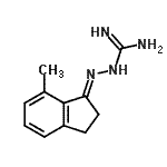 CAS#: 763027-02-7， (2E)-2-(7-Methyl-2,3-dihydro-1H-inden-1-ylidene)hydrazinecarboximidamide