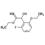 CAS#: 763036-82-4， Ethyl 2-(2-ethoxy-6-fluorophenyl)-2-hydroxyethanimidate