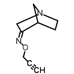 CAS#: 763058-89-5， (3E)-N-(2-Propyn-1-yloxy)-1-azabicyclo[2.2.1]heptan-3-imine