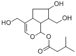 CAS#: 76319-15-8， 1,4a,5,6,7,7a-Hexahydro-1,6-Dihydroxy-Cyclopenta(c)Pyran-4,7-Dimethanol 1-Isovalerate
