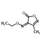 CAS#: 76347-05-2， (4Z)-4-(Ethoxyimino)-3-methyl-1,2-oxazol-5(4H)-one