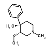 CAS#: 763870-61-7， (3R,4S)-3-Ethyl-1,4-dimethyl-4-phenylpiperidine